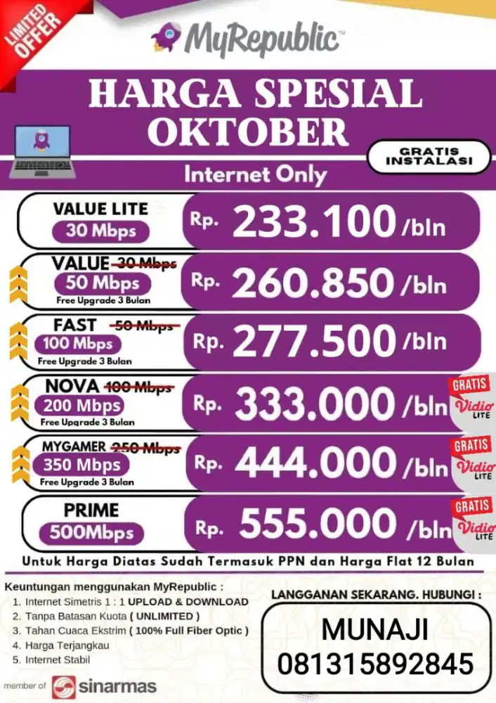PROMO WIFI MYREPUBLIC