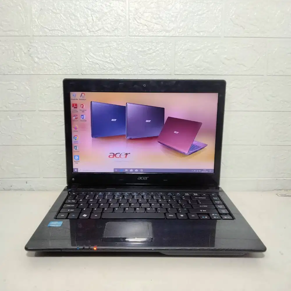 Ready Laptop Acer 4752G Core i3 RAM 8 SSD 128 VGA Intel HD & GT610