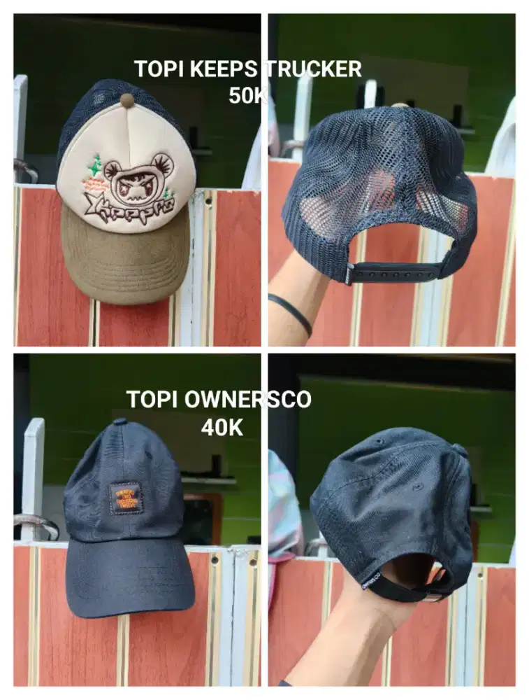 Topi Preloved Keeps