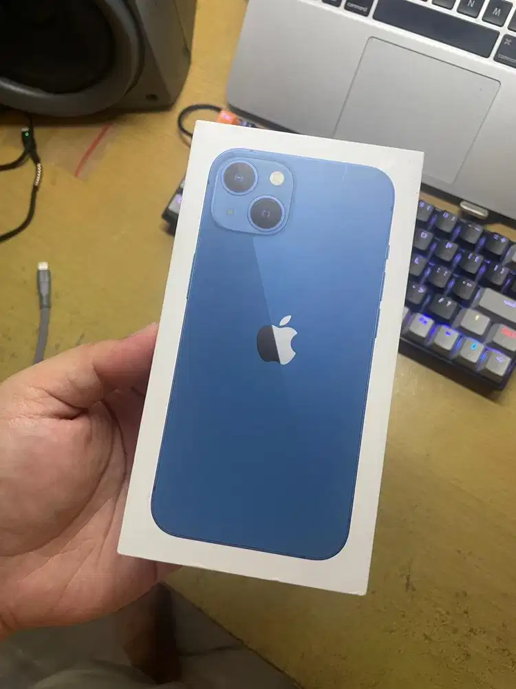 iPhone 13 Blue iBox, Boxnya saja
