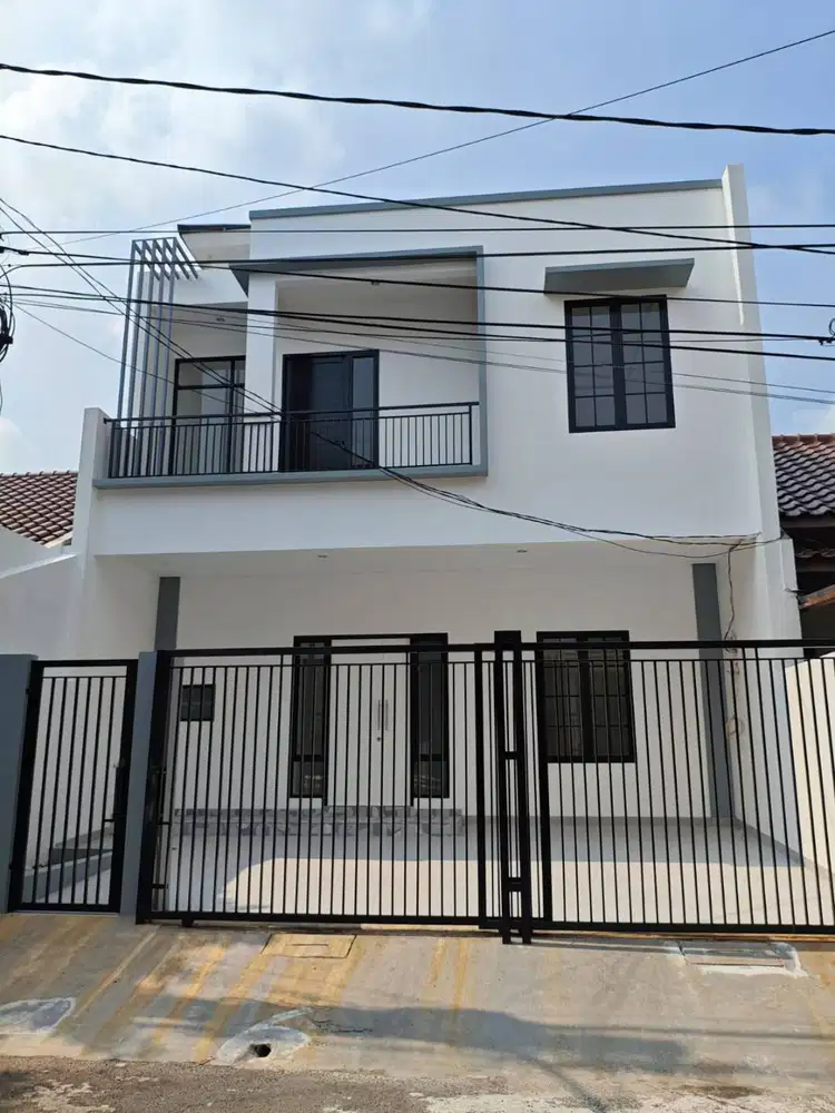 Disewakan rumah baru bangun 2 lantai