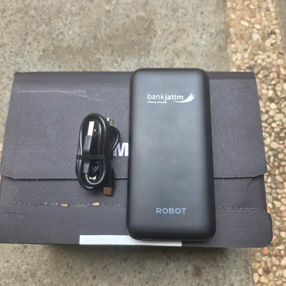 Powerbank Robot RT12 10000 mAh original tidak Fast Charging