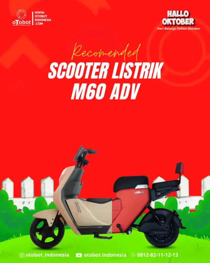 Sepeda listrik M60 ADV