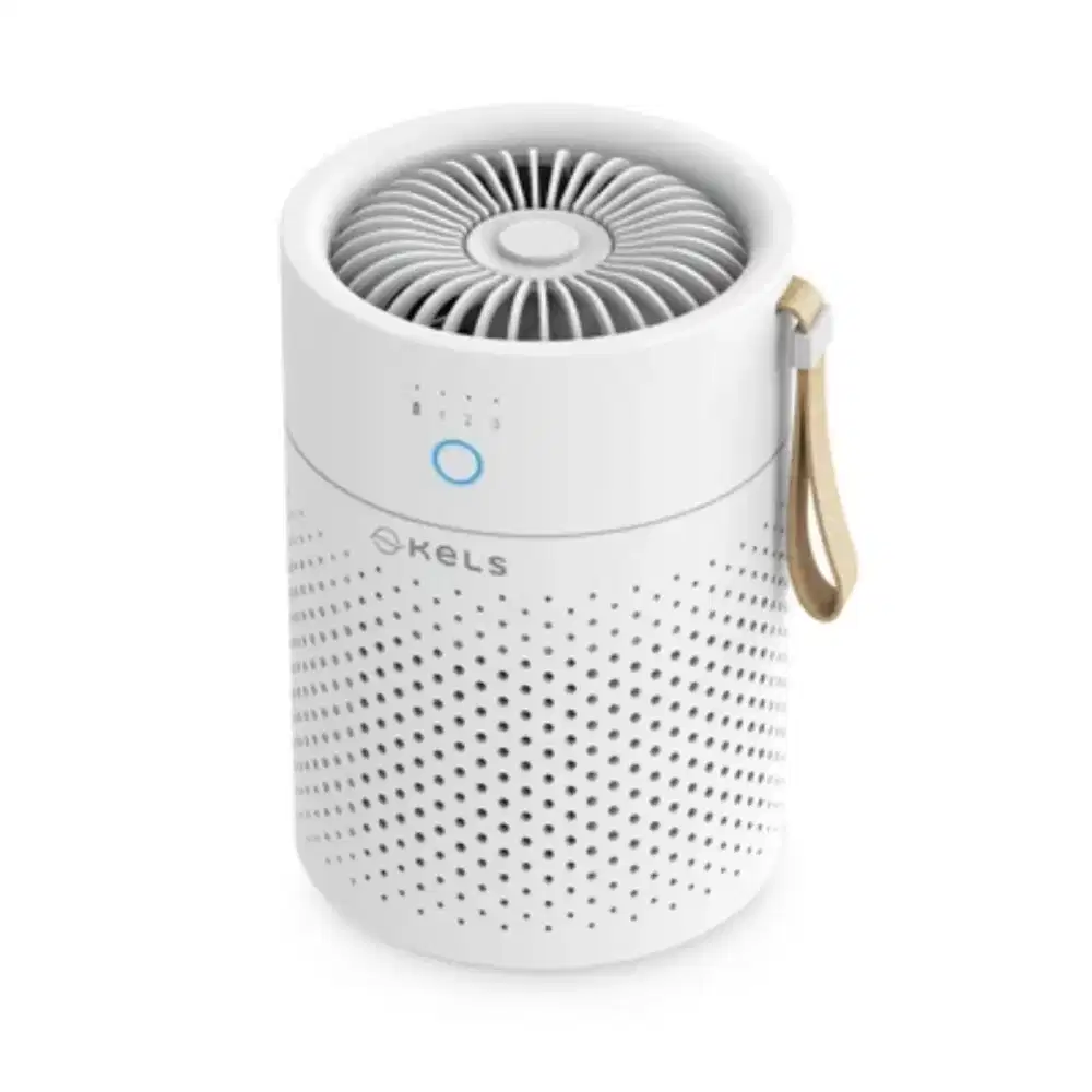 Kels 10 M2 Levi Air Purifier Portabel Cadr 40 M3/jam