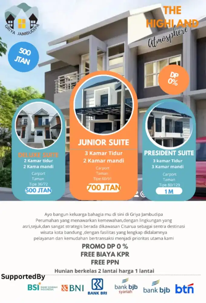 Griya jambudipa cisarua harga obral