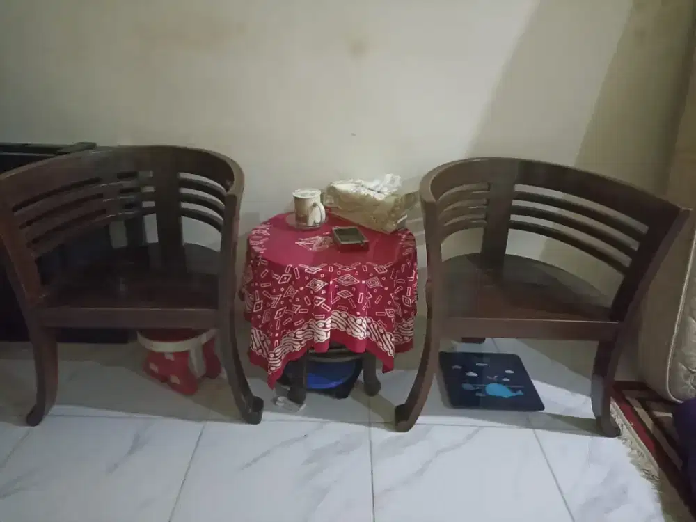 Dijual Set Meja Kursi Taman Kayu Jati