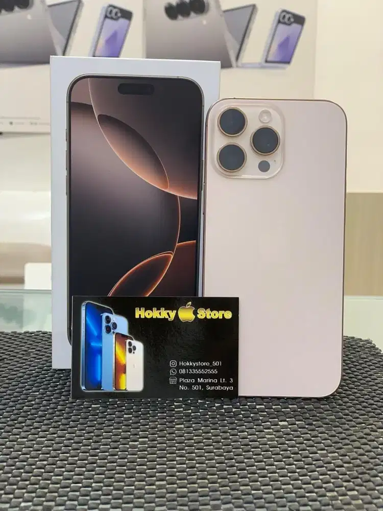 Iphone 16promax/256gb desert titanium dual sim on garansi inter cukai