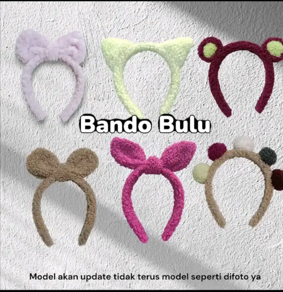 Paket usaha accesories rambut wanita