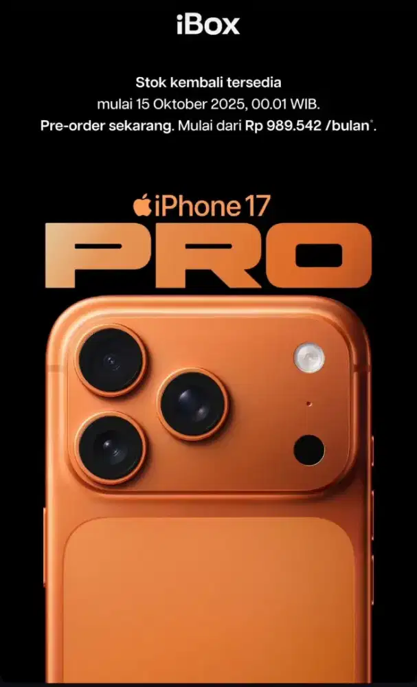 PO ip17 basic, pro dan promax