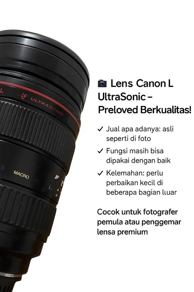 Lensa Canon 28-77mm Ultrasonic Marumi