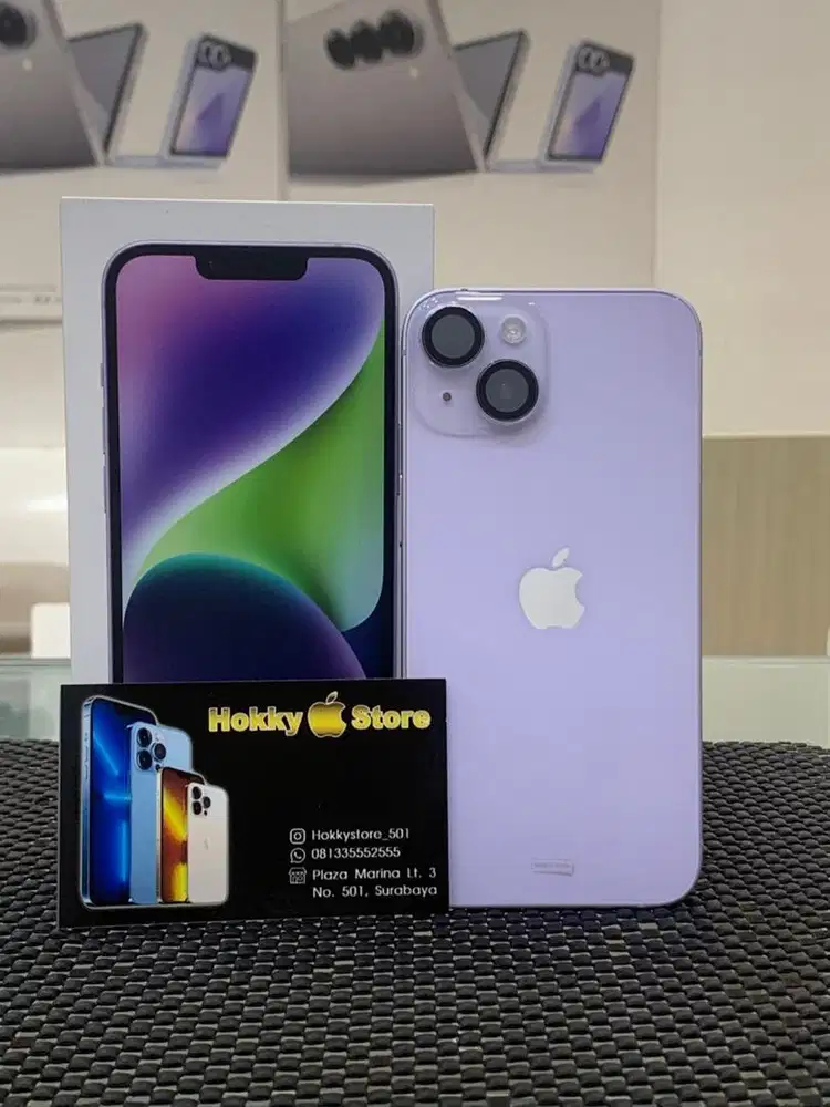 Iphone 14/128gb purple ex ibox bh 86%