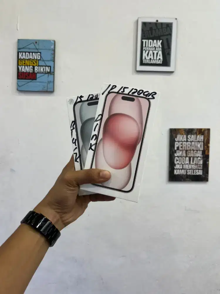 Di jual, iphone 15 128gb new ibox