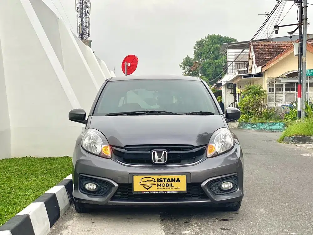 IRIT BERTENAGA! HONDA BRIO E SATYA 1.2 CVT AUTOMATIC 2018 2017 AT MT
