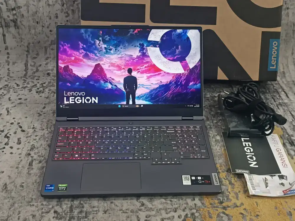 Legion 5 i7-12700H 16GB 512GB RTX 3060 6GB ADP ON 2026 Fulset Like New