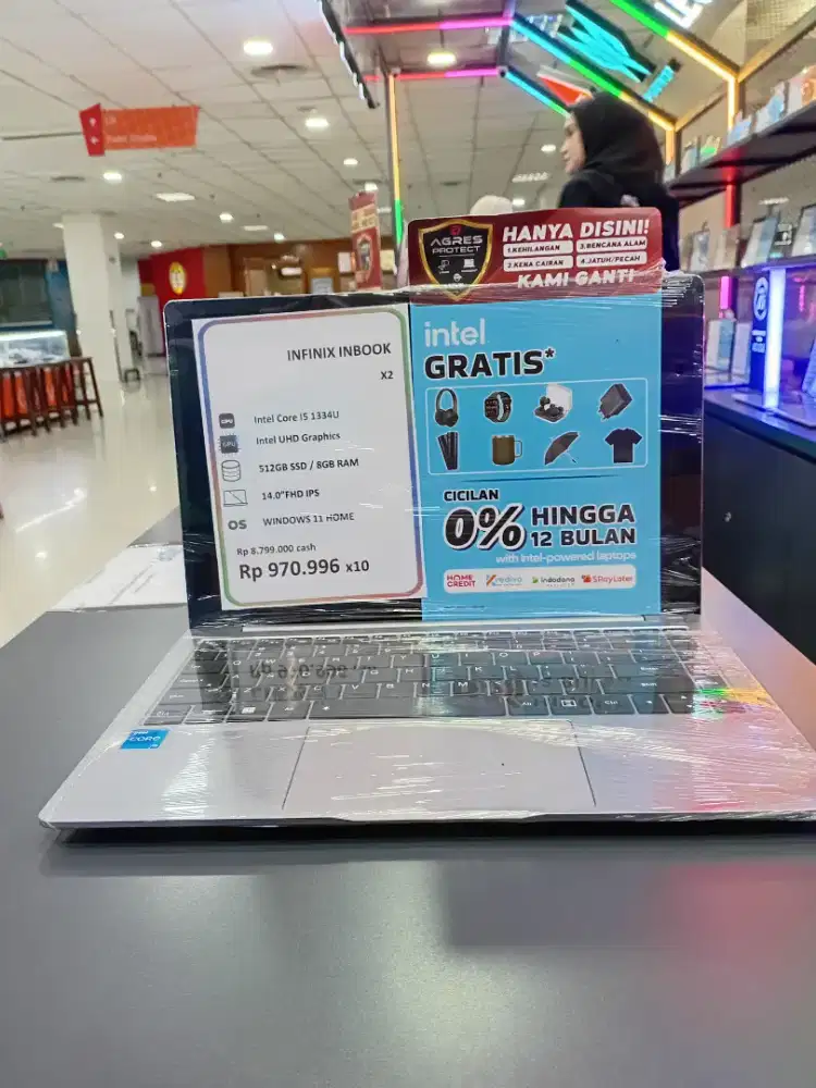 Bisa Chas,Cicilan Syarat KTP saja sudah bisa bawa pulang Laptop bagus