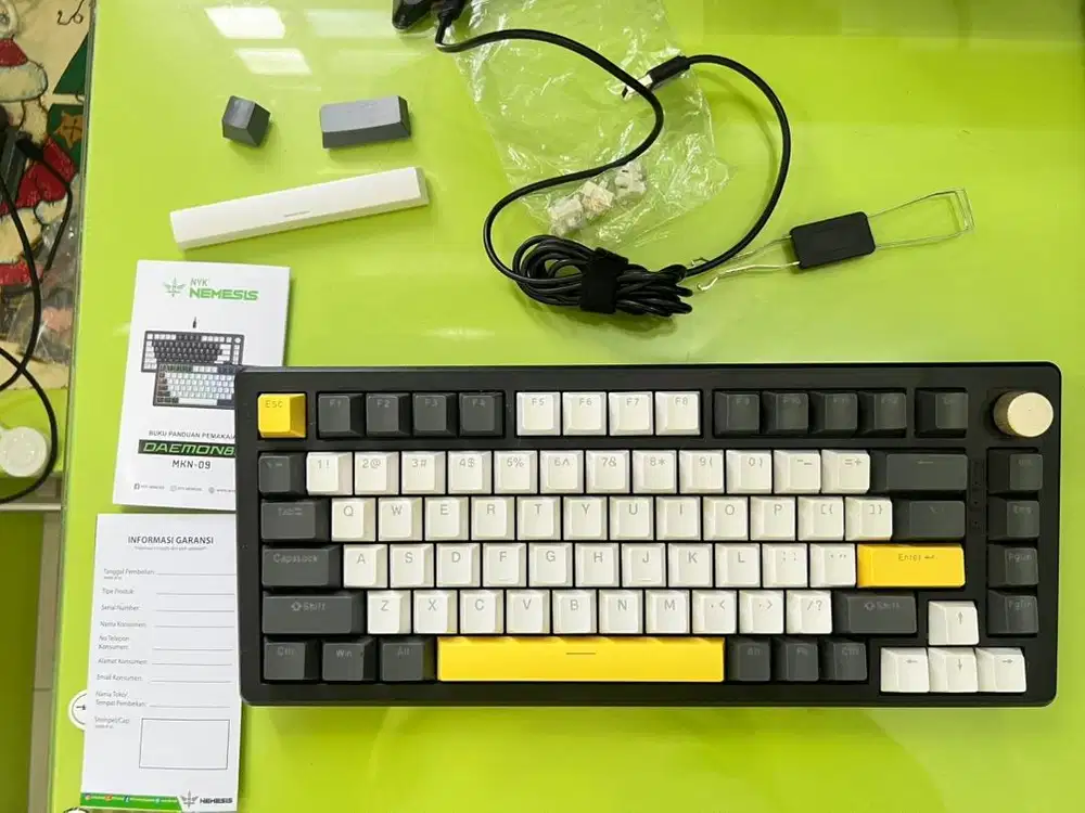 Mechanical Keyboard NYK daemon Nemesis MKN 08