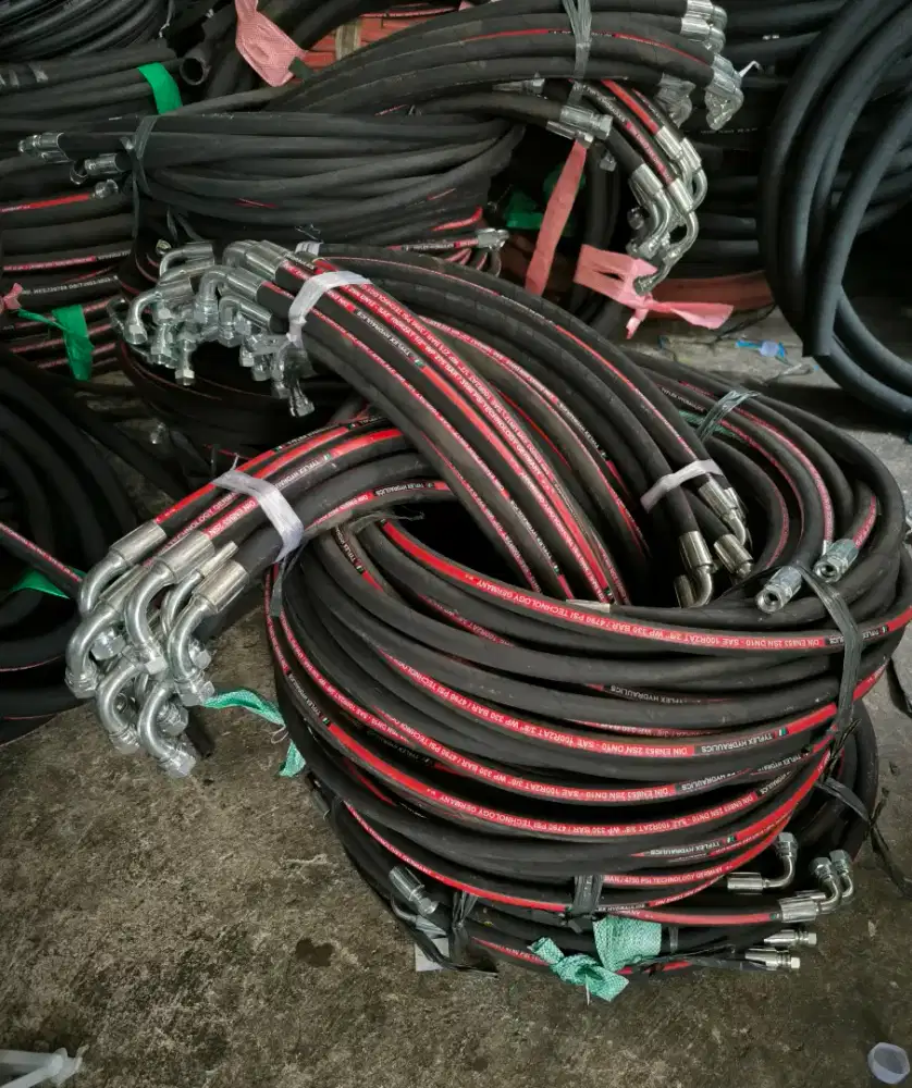 Hose hidrolik ready ukuran 1/4 inch sampai 2 inch
