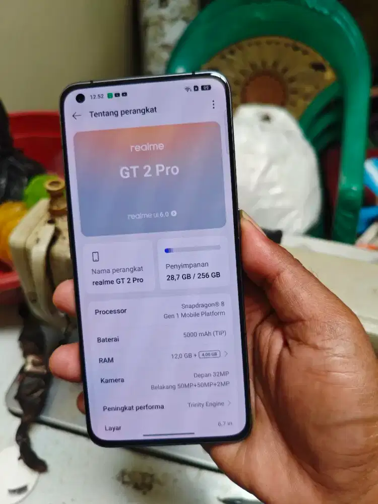 Realme GT 2pro 12/256 istimewa