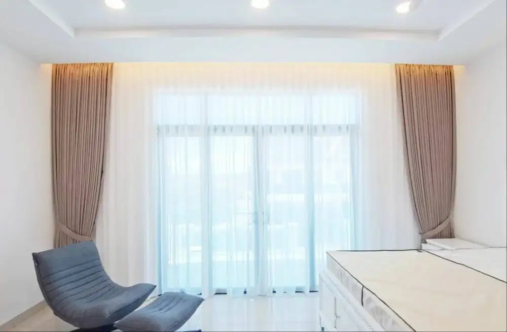 Menerima Tirai Gorden Jendela Gordyn Mewah Hordeng Terbaru Murah