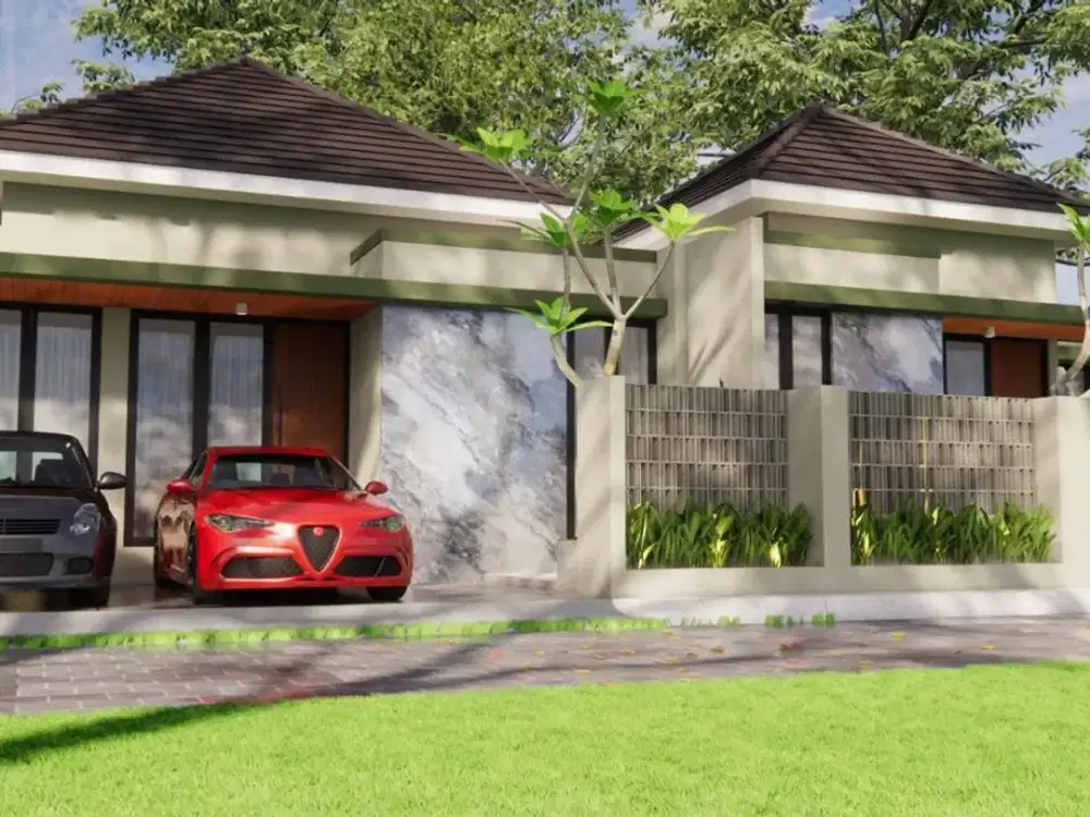 RUMAH MODERN LOKASI STRATEGIS DI SLEMAN TIMUR 600JT-an DALAM CLUSTER