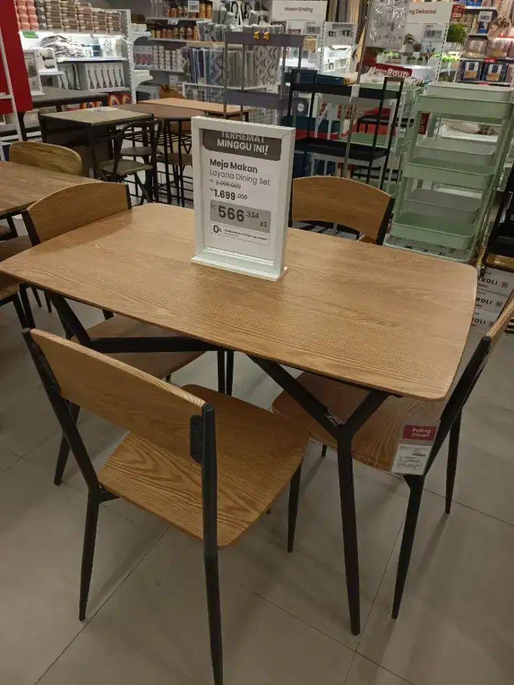 Promo Set Meja Makan