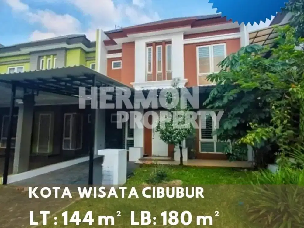 Rumah minimalis Harga Miring di Cluster Exclusive Kota Wisata cibubur