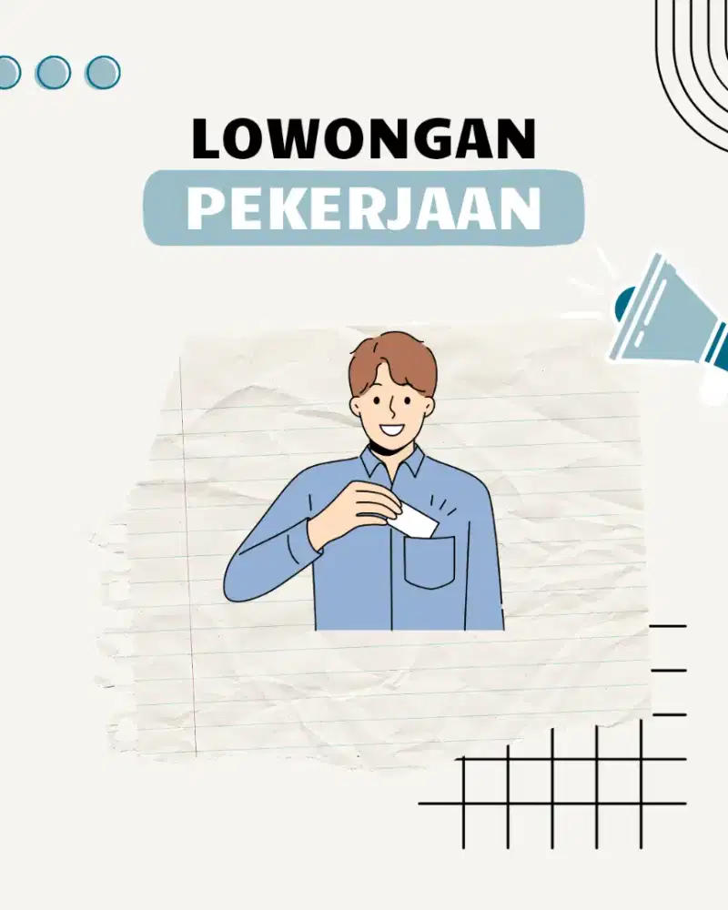 Lowongan pekerjaan bersih - bersih