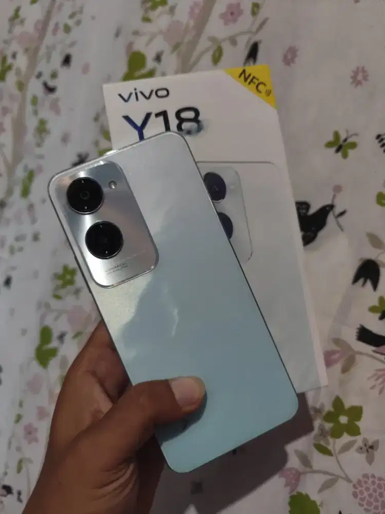 Vivo Y18 6/128 orisinil segel dijamin ORI bukan refurbish