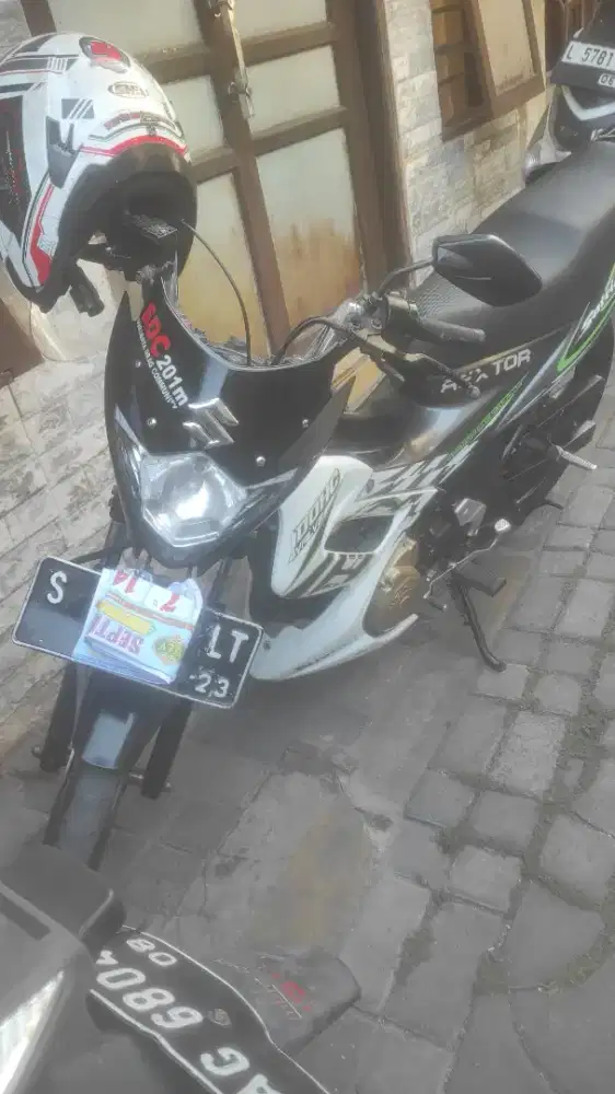 Satria 150 lumayan seperti baru 2013