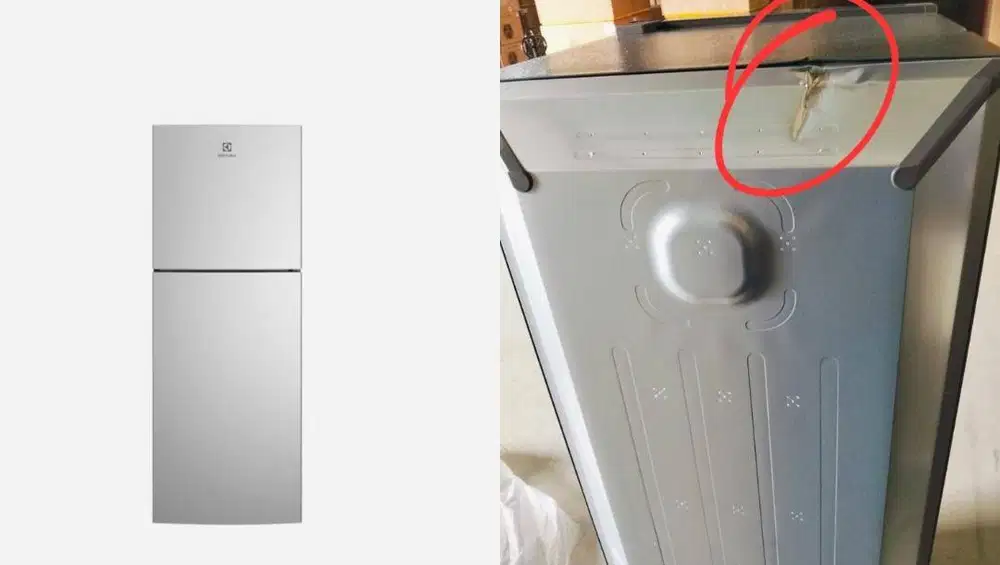 Kulkas Electrolux ETB2802J-A - Silver