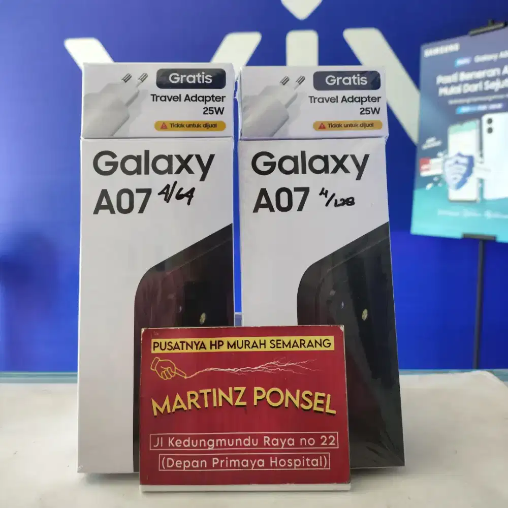 SAMSUNG A07 4/64, 4/128 GB NEW
