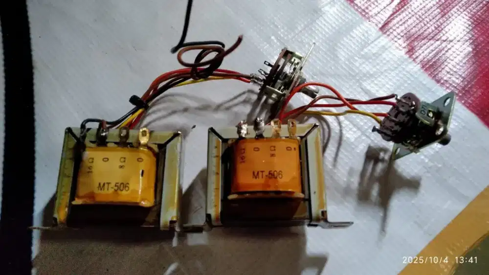 Dijual TRAFO 2 pcs, matcing copotan