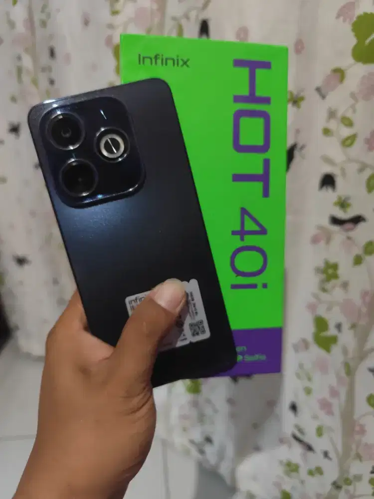 Infinix hot 40i 8/256 orisinil segel dijamin ORI bukan refurbish