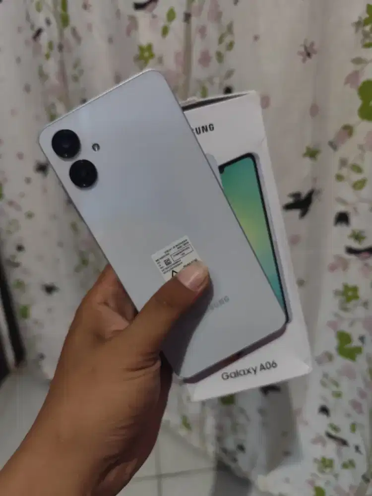 Samsung A06 6/128 orisinil segel dijamin ORI bukan refurbish