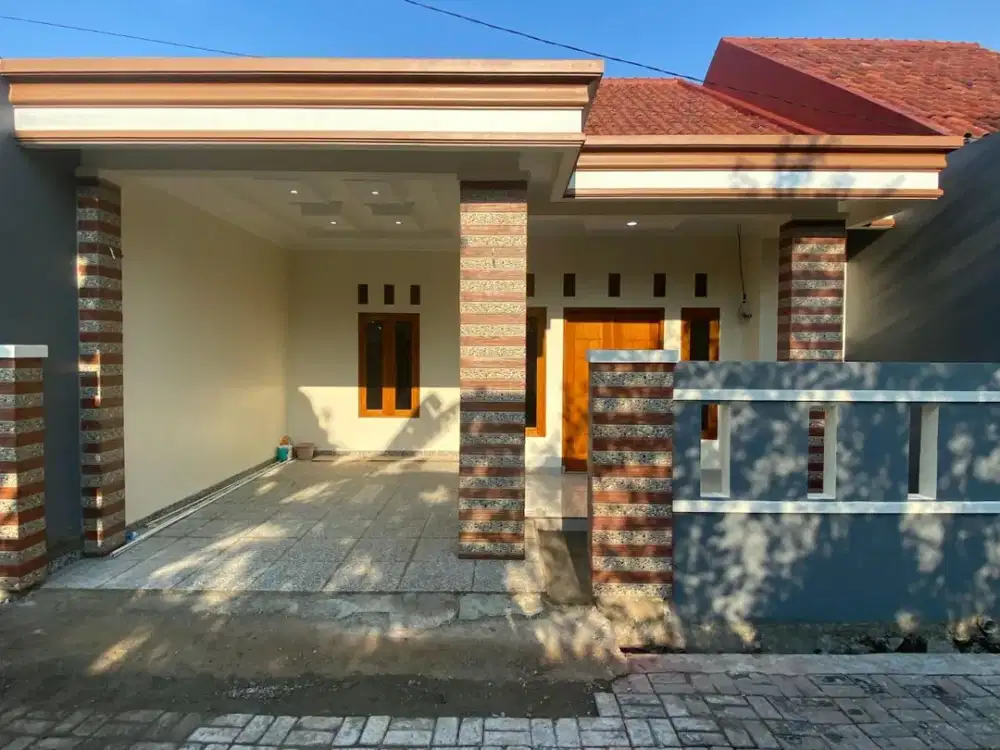 Jual rumah baru cluster 26 rumah siap huni dekat toll