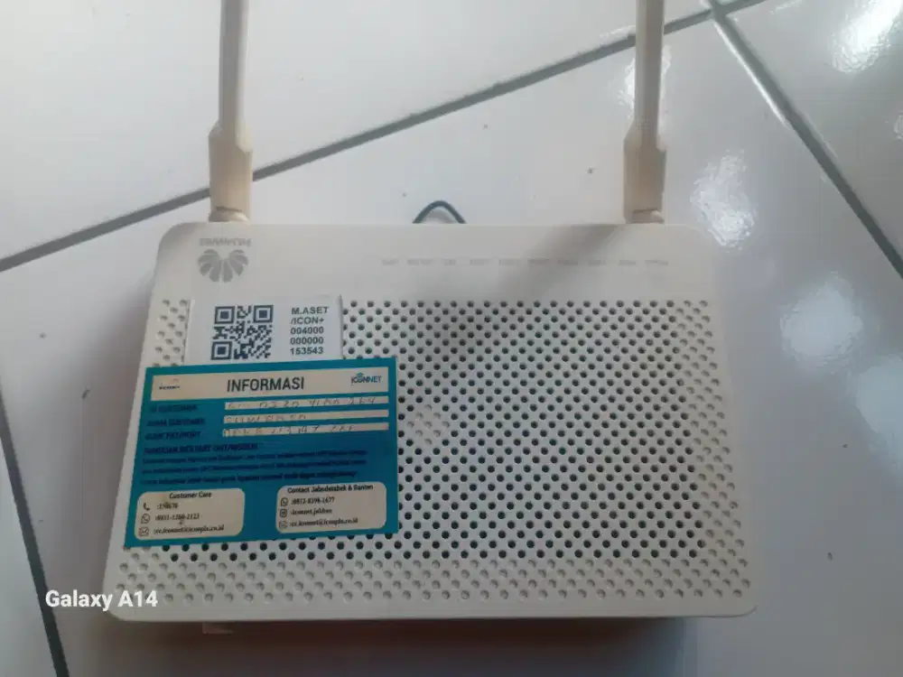 Pesawat wifi.modem wifi.