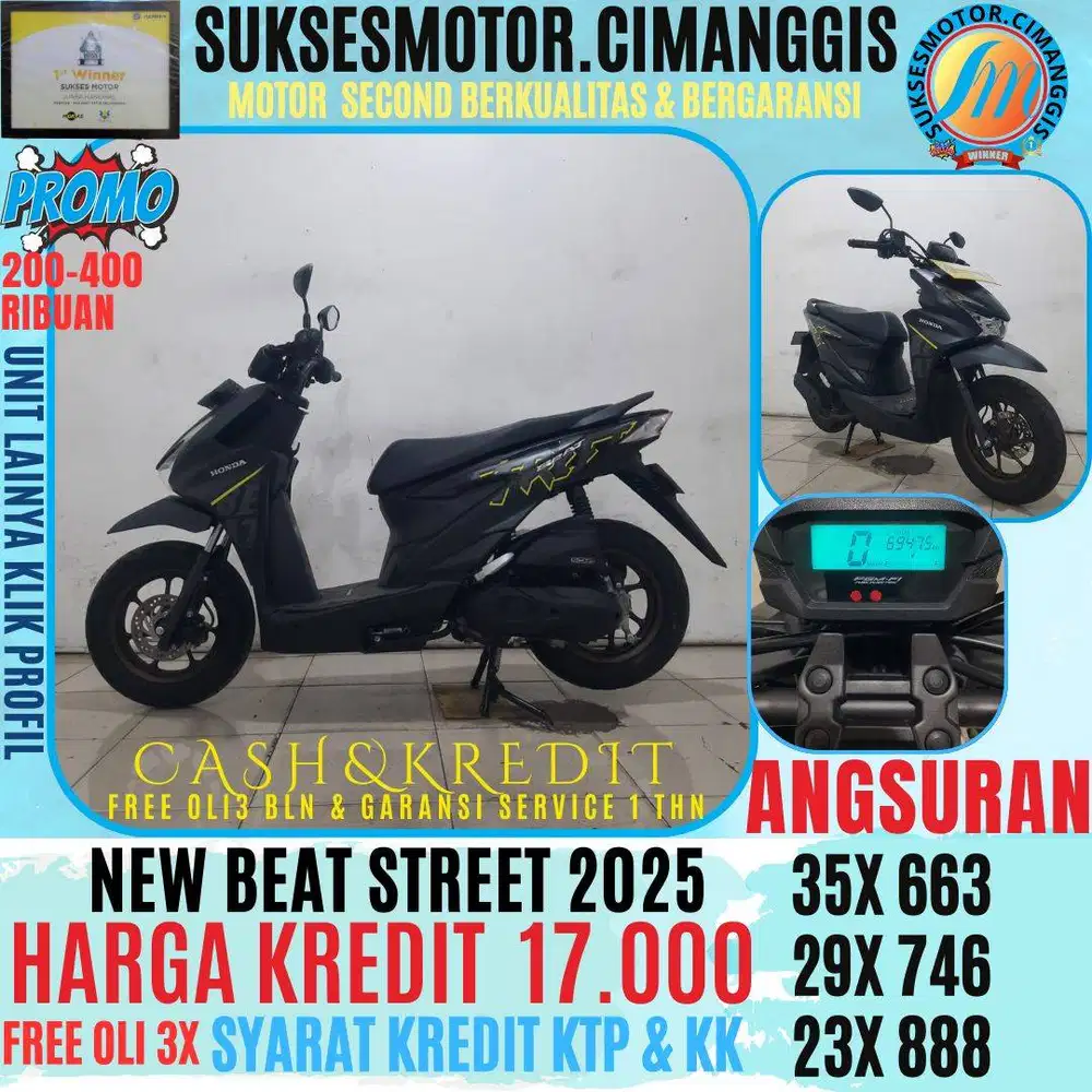 BEAT STREET TERMURAH CASH/KREDIT PROMO KLIK PROFIL UNIT LAINYA