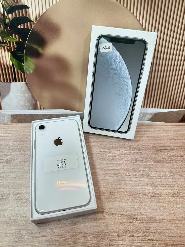 iPhone Xr 128 GB white Second Original Ex Ibox