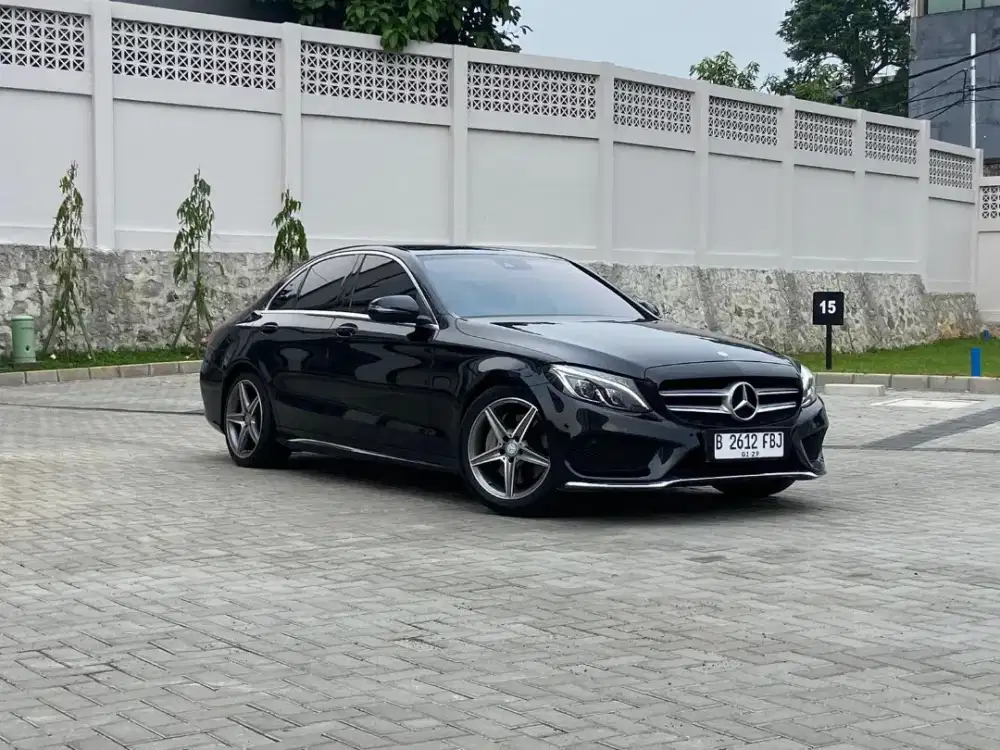 Mercedez Benz Mercy C250 2.0 AMG Line AT 2016 Sunroft Bensin 2017