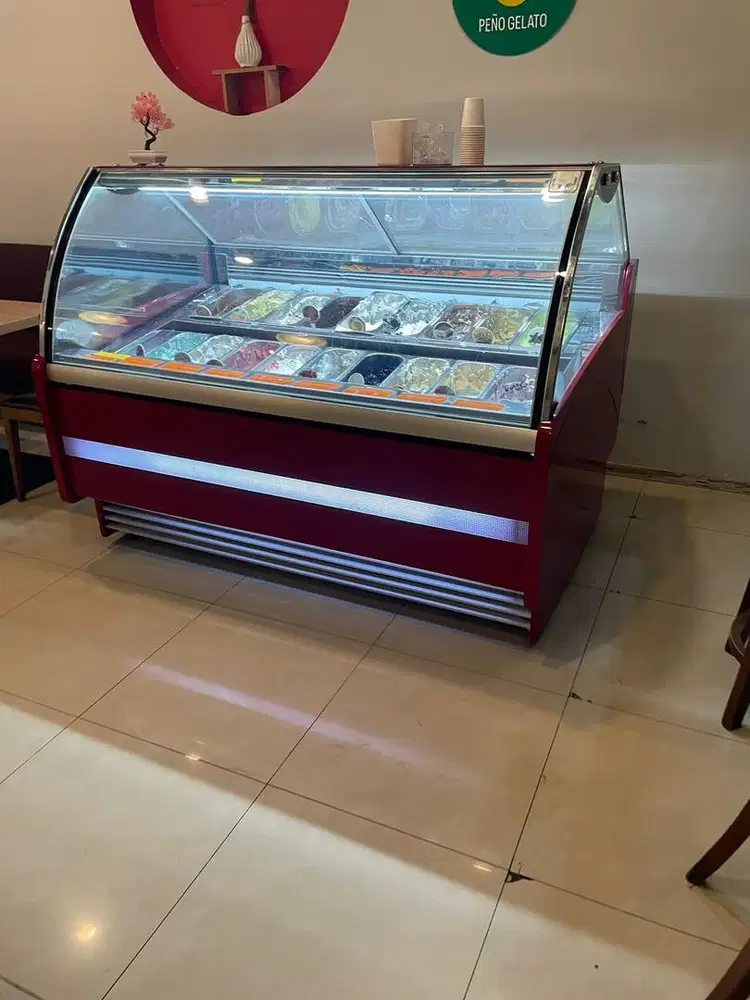 Kulkas gelato gea sunny 18 bin