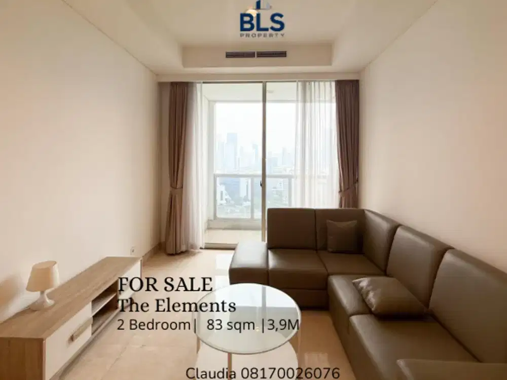 FOR SALE Apartment The Elements 2BR