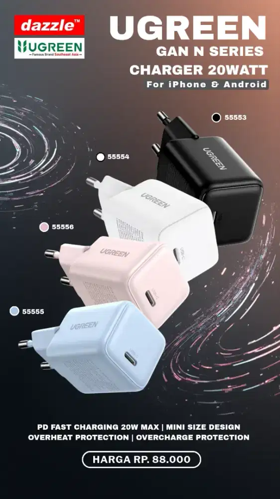 UGREEN GAN N SERIES 20W CHARGER