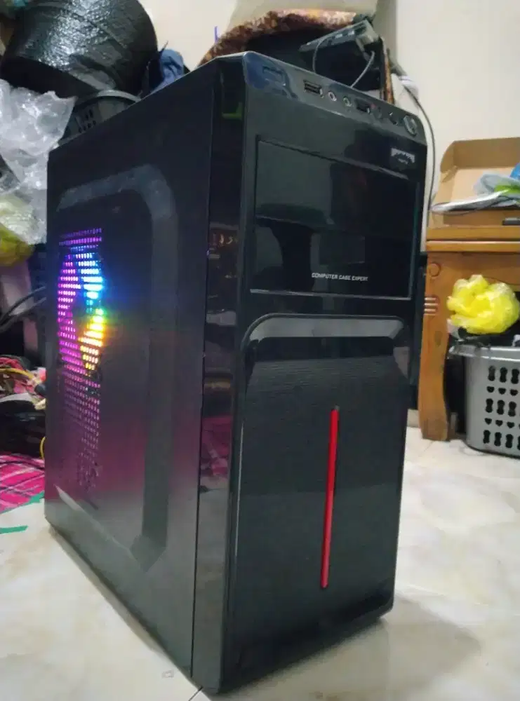 Cpu Gaming Desain Murah AMD A6 6400K 3.9ghz Ram 12gb 500Gb vga 2gb jos