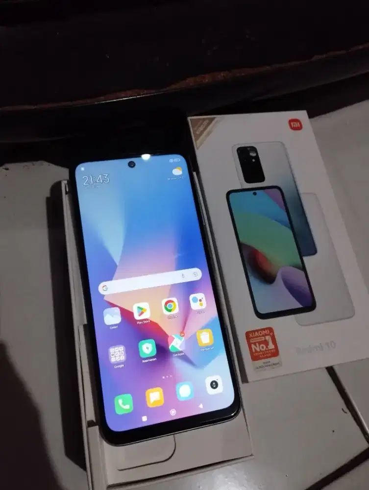 Redmi 10 Ram 4/64 Fullset