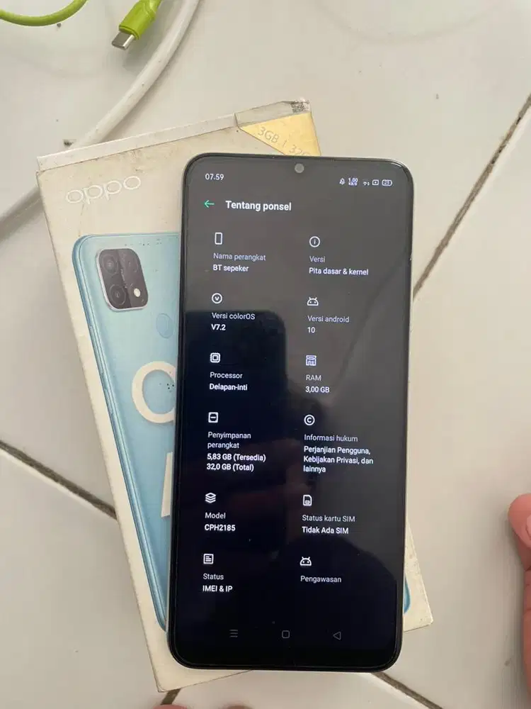OPPO A15 3/32 SECOND
