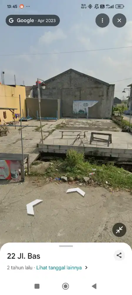 DIJUAL LAHAN STRATEGIS 108M2