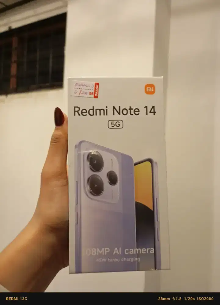 Redmi note 14 5G 8/256 GB