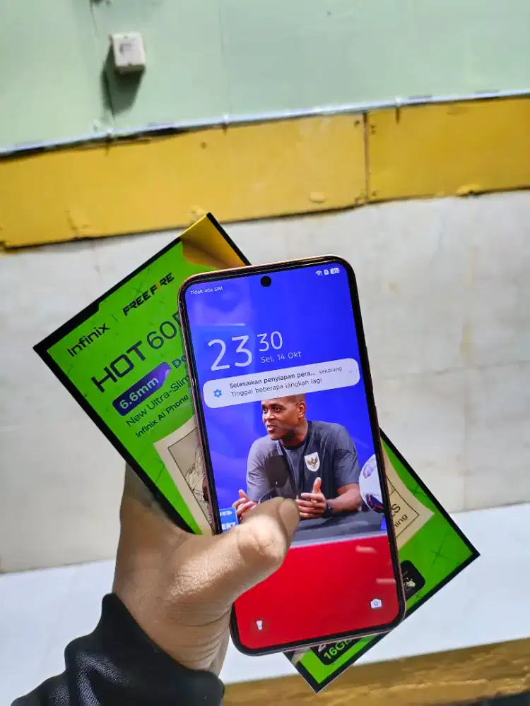 Infinix hot 60 pro 8/256 fullset mulus