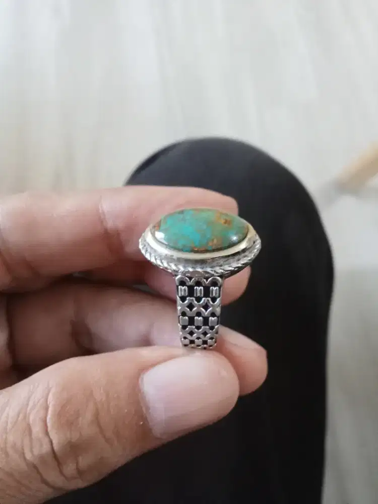 Jual cincin batu pirus persia