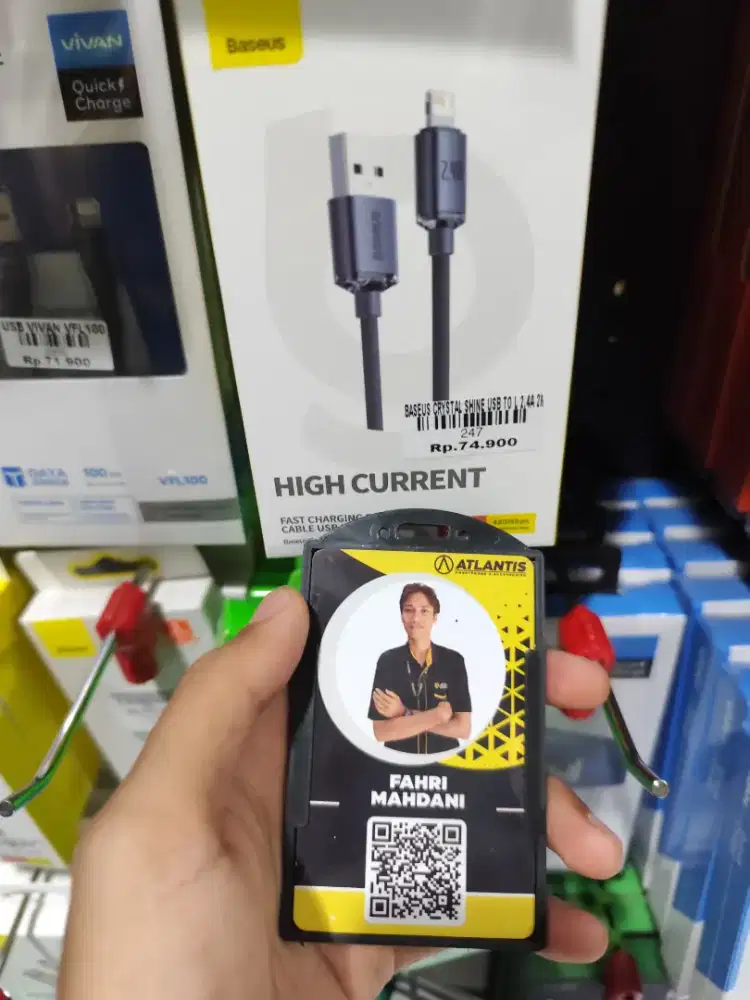 USB BASEUS 2, 4A 2M